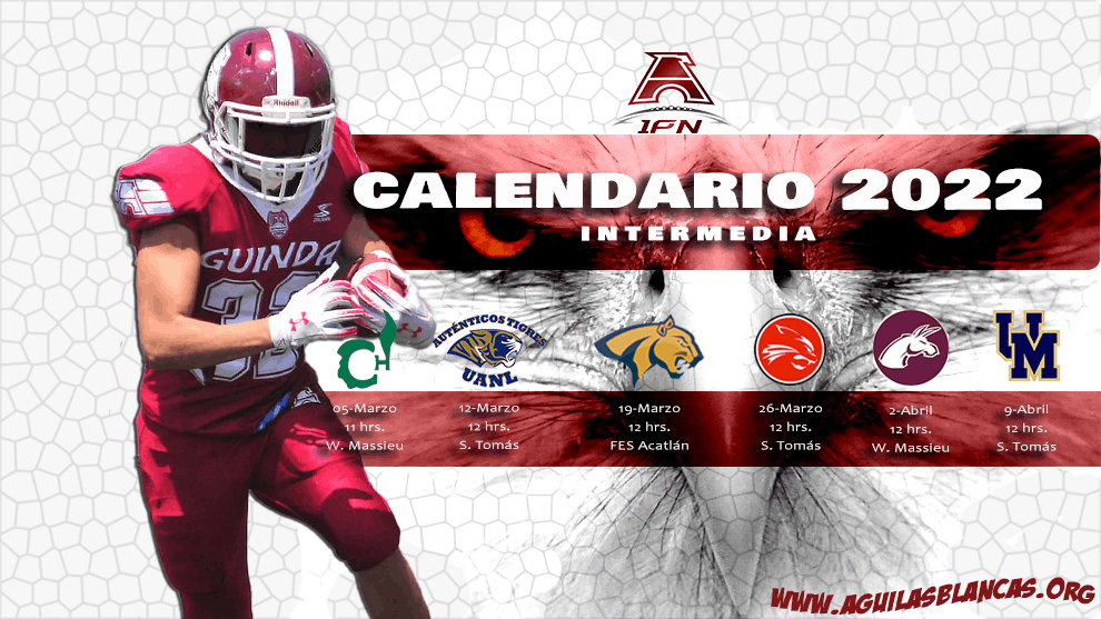 Calendario Intermedia 2022